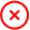 Red Cross Circle Icon
